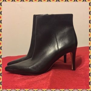Sam Edelman boots heel black pointy